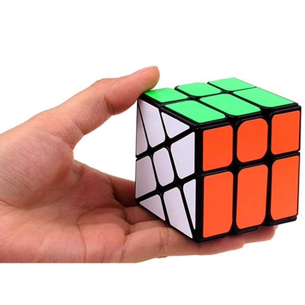 Скоростной куб ветряная мельница 3x3x3 игрушечный вертлюжный головоломка для
