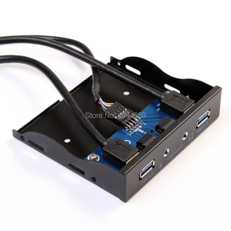 Передняя панель для компьютера 3 5 дюйма 20 2 порта USB 0 HUB Mic HD Audio мм|usb sata hard drive