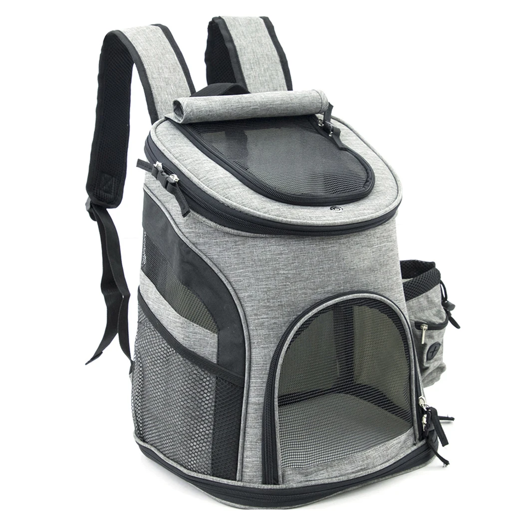 Outdoor Pet Dog Carrier Bag Pet Dog Front Bag New Out Double Shoulder Portable Travel Backpack Backpack Head for Cats Dogs
