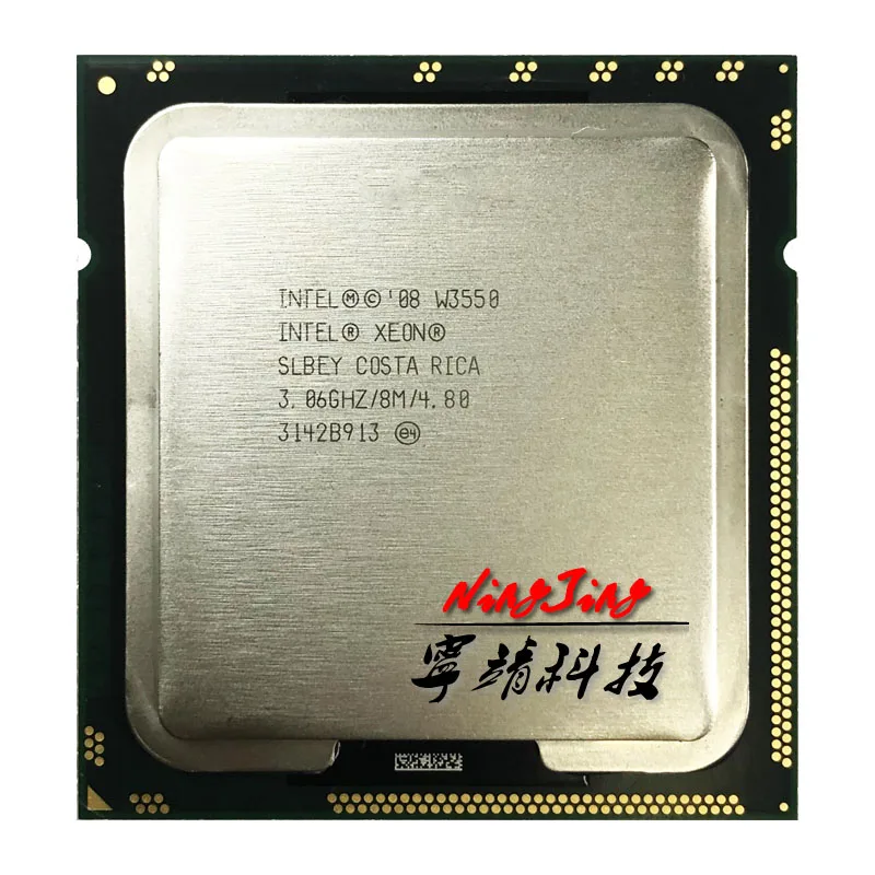 Четырехъядерный процессор Intel Xeon W3550 3 0 ГГц Восьмиядерный 8M 130W LGA 1366|Процессоры| |