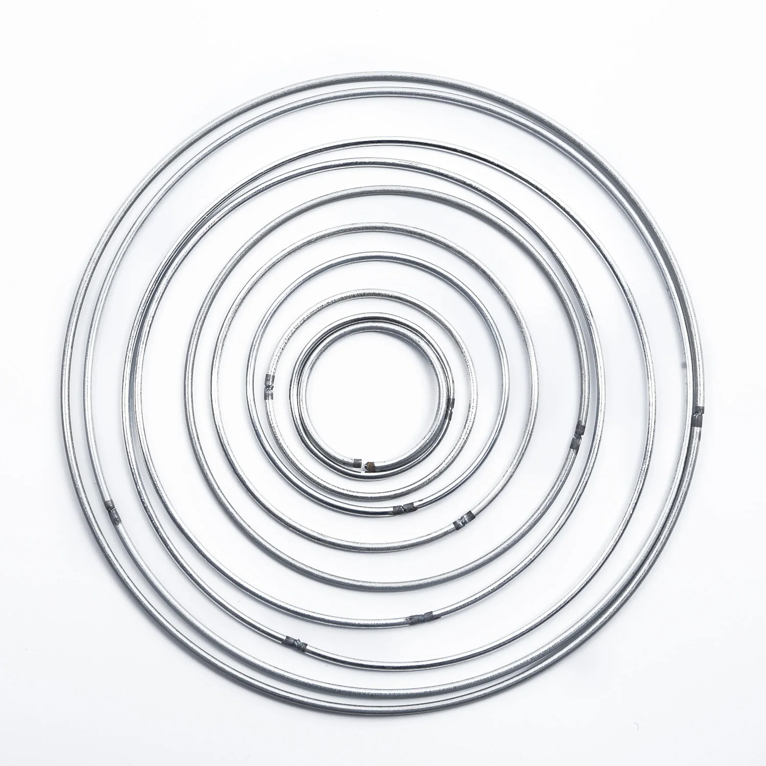 Набор из 10 шт. серебряные серьги гвоздики Богемия кольцо ремесло Обруч Ручной