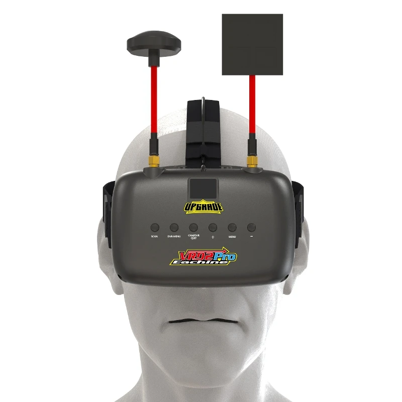 Eachine Очки виртуальной реальности VR D2 Pro 5 дюймов 800*480 40CH 8G разнообразие FPV очки