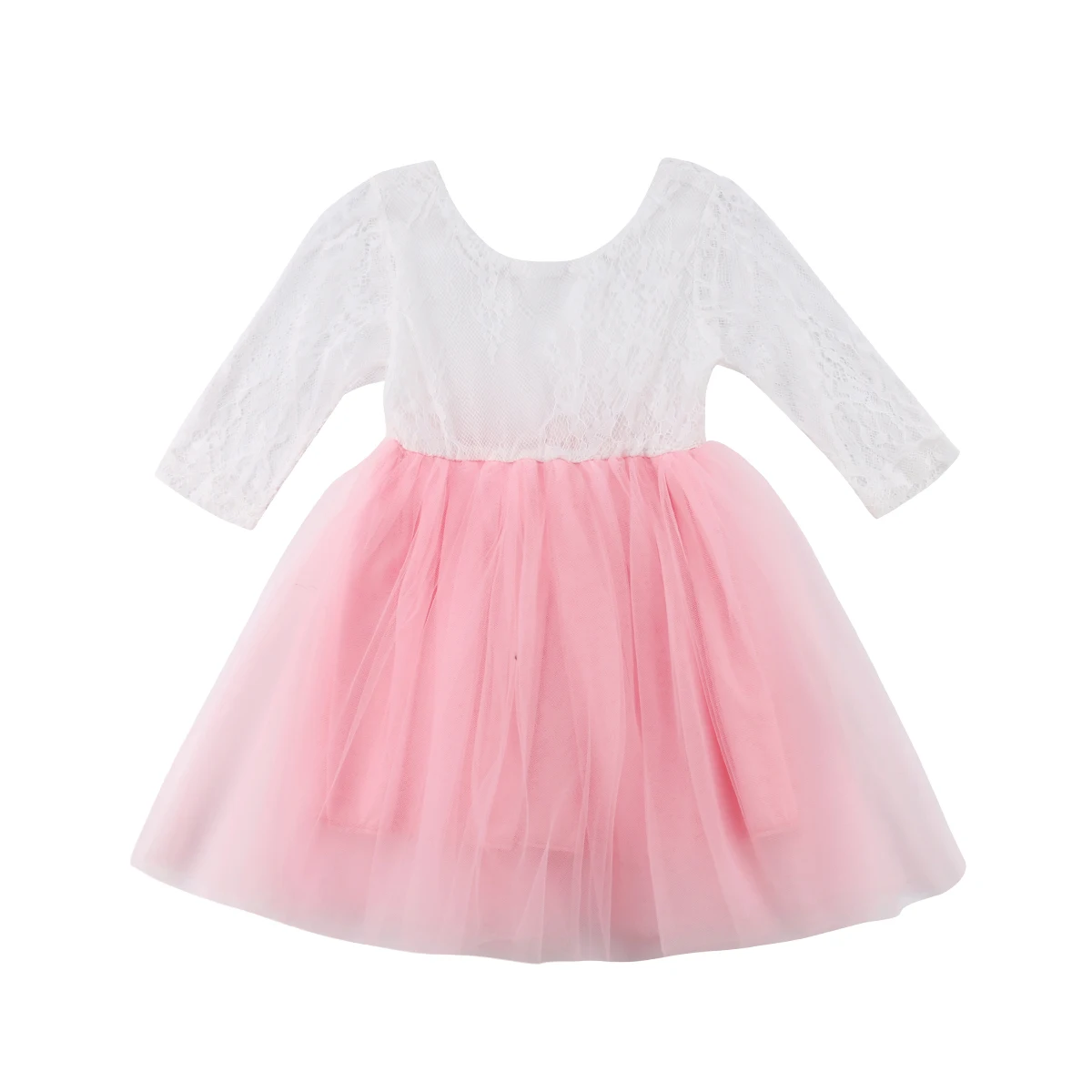 Girls Dress 2019 Summer Backless Teenage Party Unicorn Princess Children Costume For Kids Clothes Pink Red Blue 2-6T | Детская одежда и