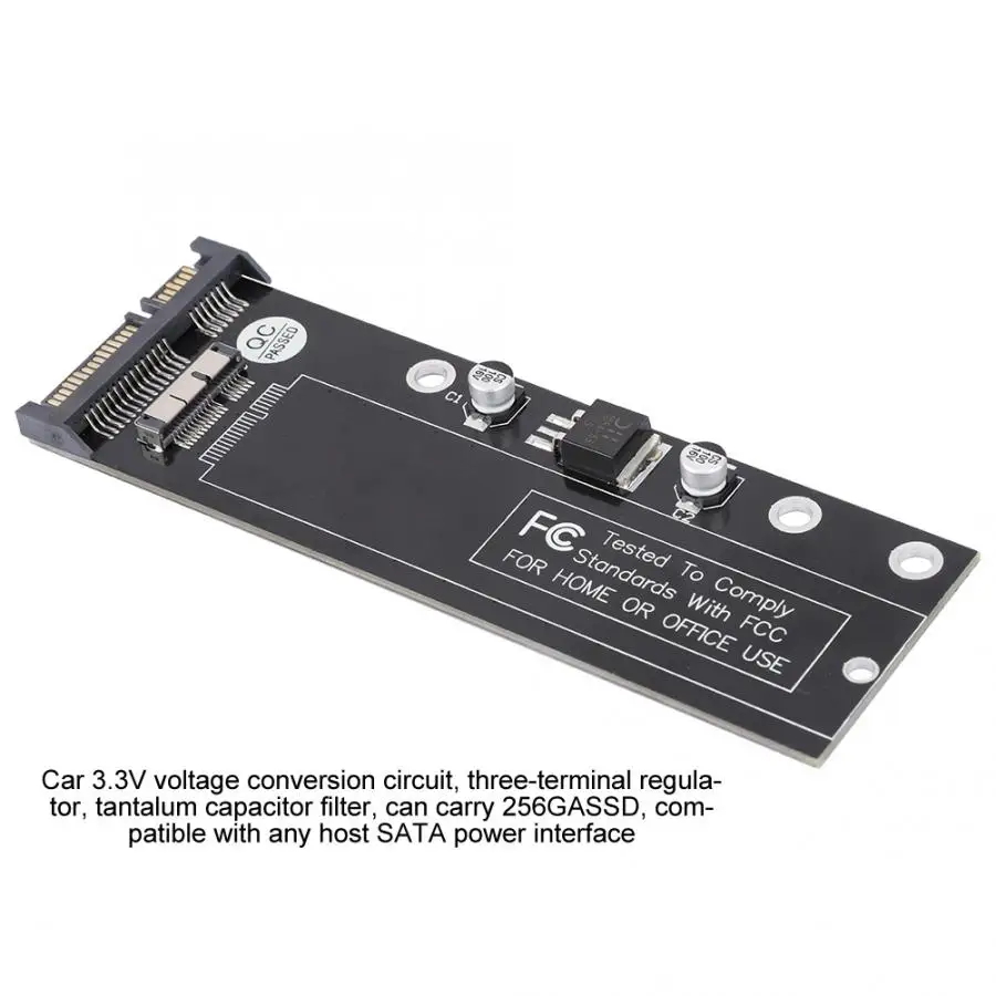 Адаптер 12 + 6pin на 22Pin SATA жесткий диск конвертер адаптер карта для Macbook 2010 2011 SSD PCBA
