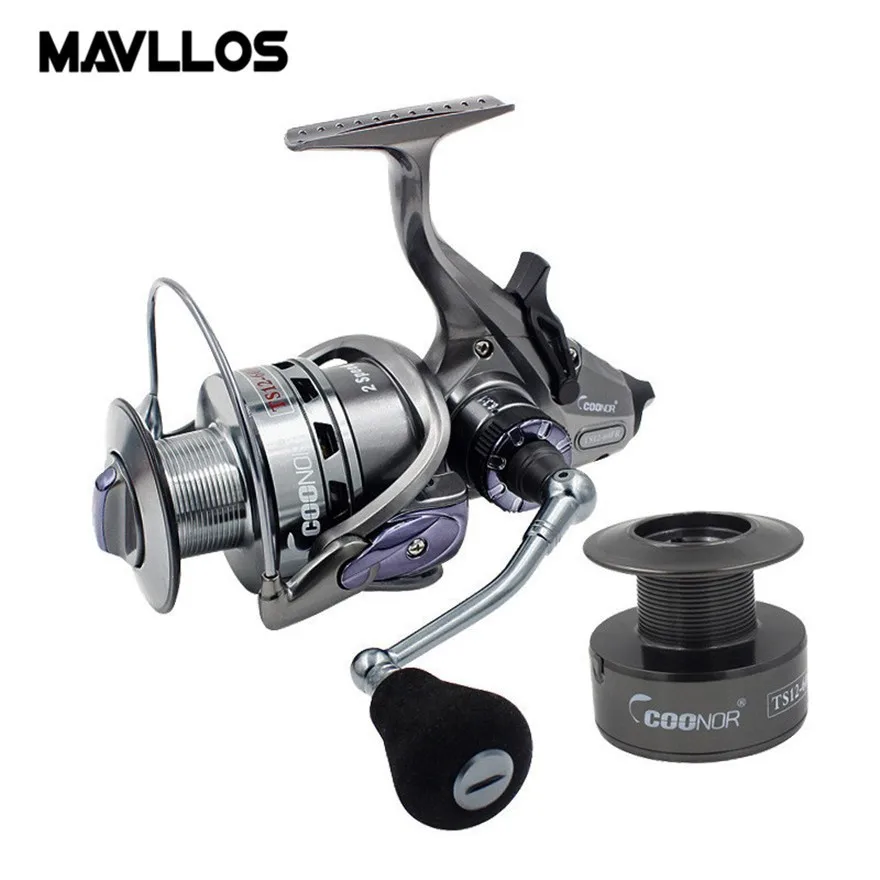 Катушка для спиннинга Mavllos 4000 6000 11 шарикоподшипников 6 3: 1/4.1:1 0 40 мм/220 м макс.