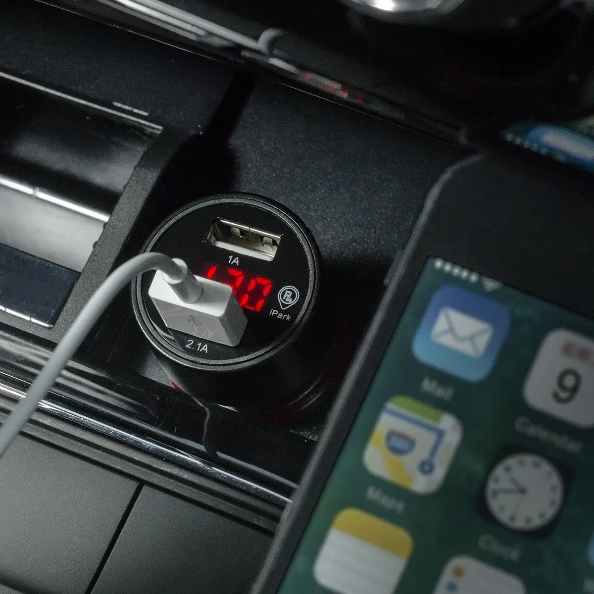 2 в 1 Автомобильное зарядное устройство Автомобильный gps трекер локатор слежения