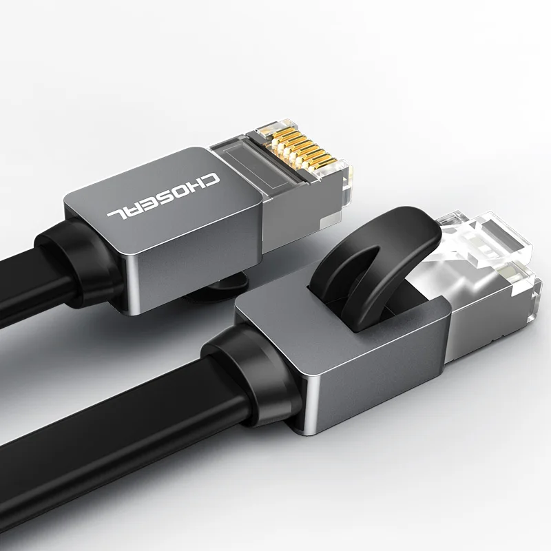 Сетевой кабель CHOSEAL CAT 7 RJ45 Ethernet LAN 10 Гбит/с 30AWG STP сетевой патч-корд для