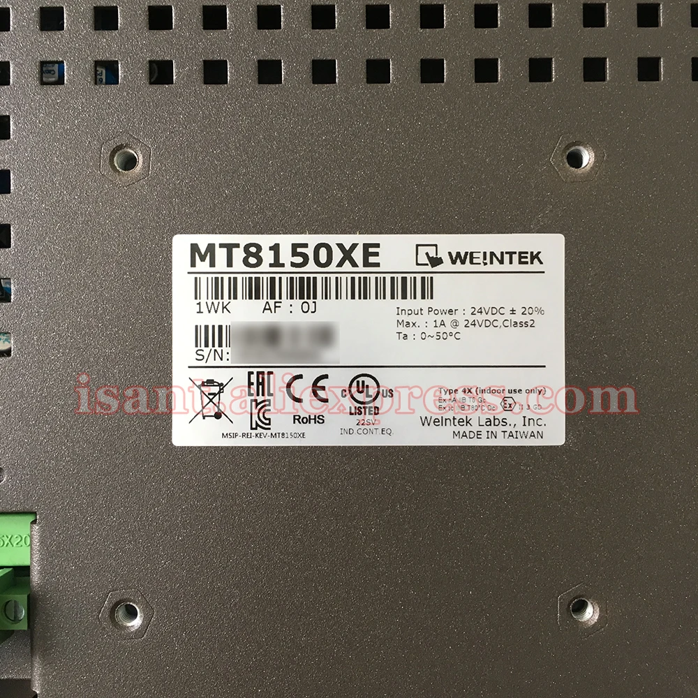 MT8150XE Weintek HMI 15 дюймовая сенсорная панель Поддержка Ethernet Встроенный слот для sd карт
