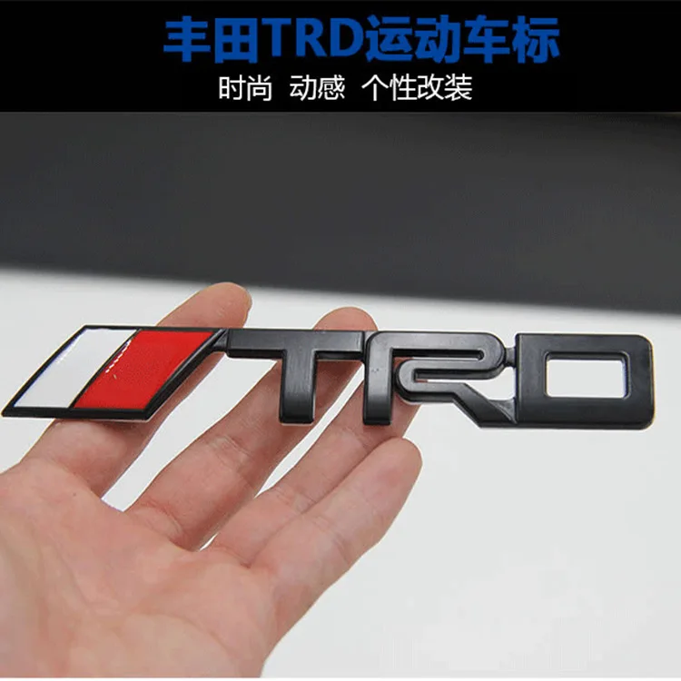 Аутентичный DREAMCAR TRD модифицированный логотип 3D стерео буквы наклейки для