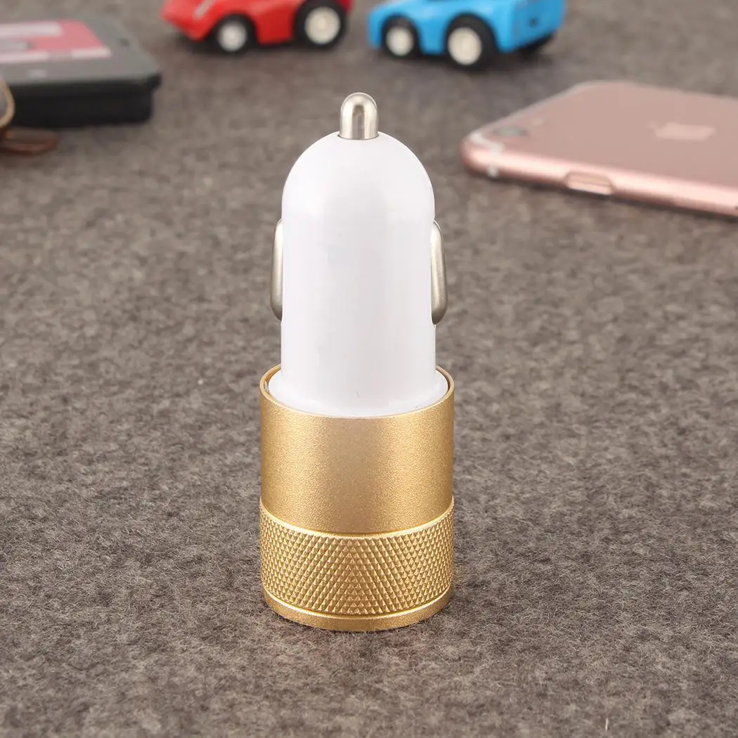 Универсальный USB двойной 2 порта адаптер гнездо Автомобильное зарядное