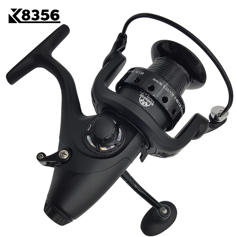 K8356 рыболовная спиннинговая катушка 13BB 5 1: 1 Катушка для ловли карпа литая