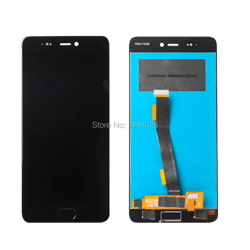 Сменный экран дисплея для Xiaomi Mi 5S ЖК-дисплей с сенсорным экраном 5 15 дюйма черный