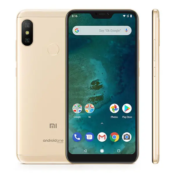 Глобальная версия Xiao mi A2 Lite 4 Гб 64 Snapdragon 625 AI двойная камера 4000 мАч 19:9 полноэкранный