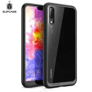 for huawei p20 case 5 8 inch supcase ub style series anti knock premium hybrid protective tpu bumper pc clear back cover case free global shipping