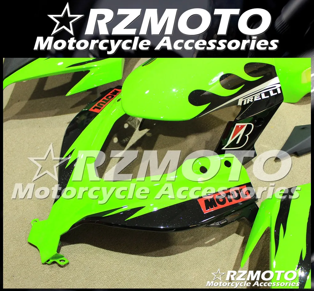 ABS обтекатель кузова комплект пригодный для Kawasaki Ninja300R 13 14 15 16 17 Ninja250R EX250 EX300 2013 2014