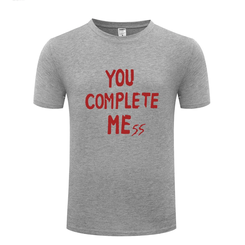 You Complete Mess - 5 Seconds of Summer 5SOS Mens Men T Shirt Tshirt 2018 New Short Sleeve O Neck Cotton Casual T-shirt Top Tee | Мужская