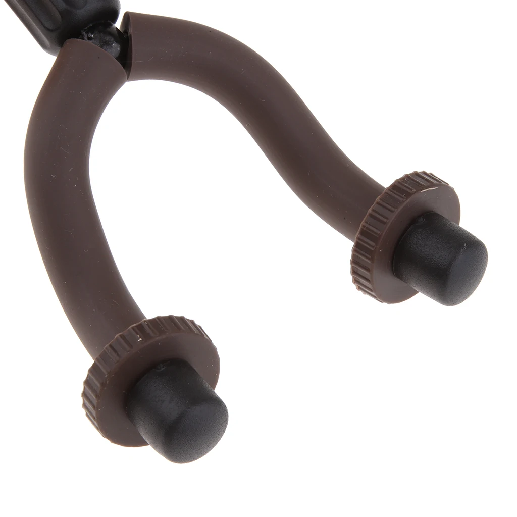 Acoustic Guitars Wall Mount Hanger Hook Stand Neck Display Supports for Stringed Instruments - Wood Bottom With Fixed Screws | Спорт и