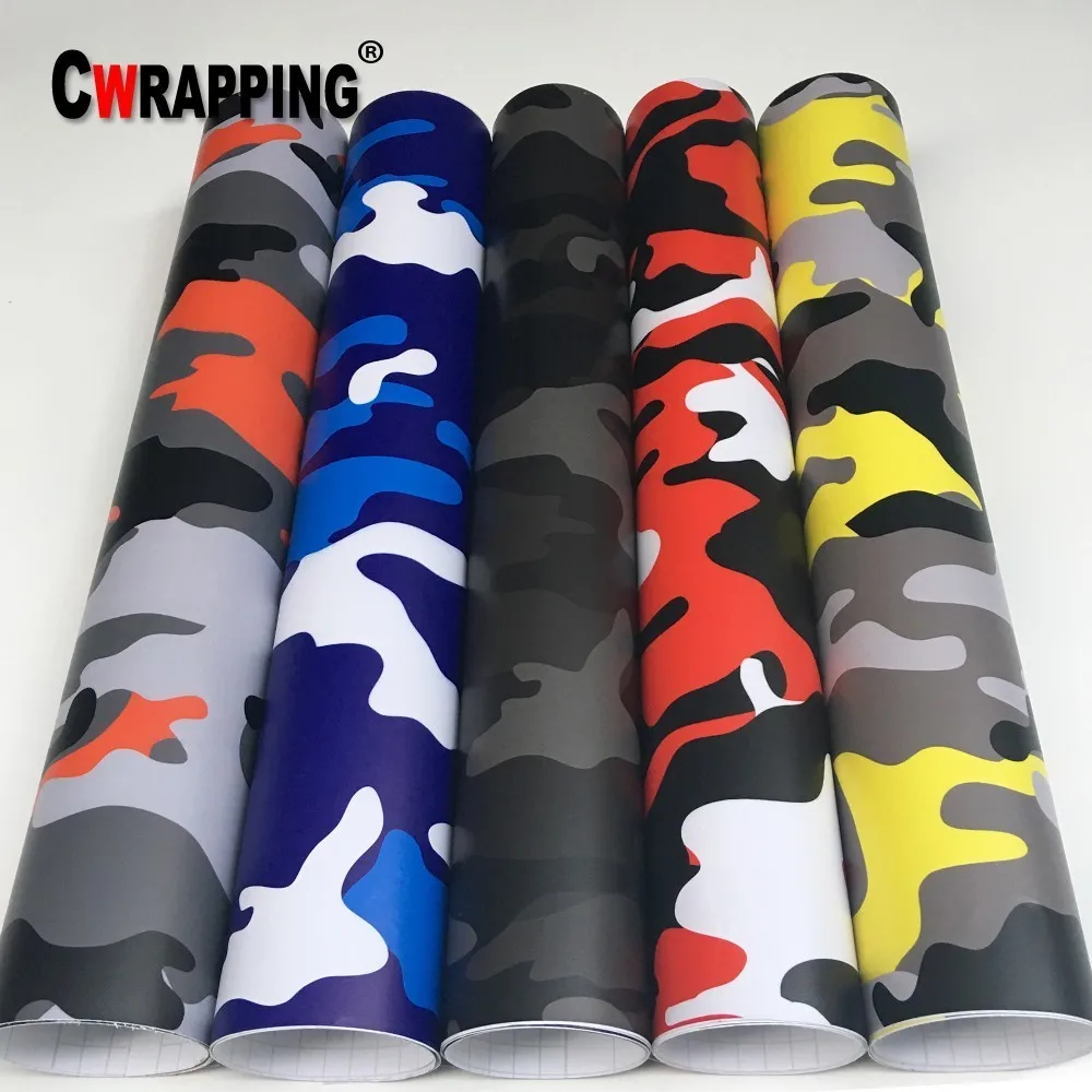 

Black White Blue Camo Vinyl Film Camouflage Car Wrap Film For Car Sticker Bike Console Computer Laptop Skin Scooter Motorcycle