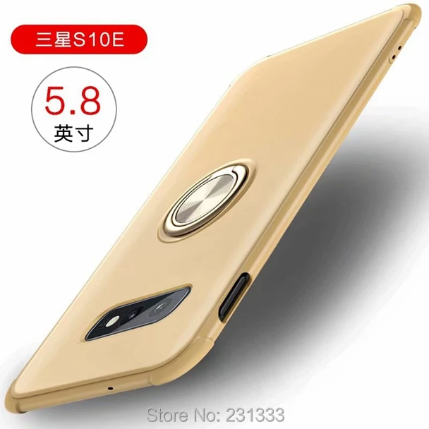 C ku для Samsung Galaxy S10E S10 PLUS S9 NOTE 9 магнитное крепление автомобиля металлический мягкий