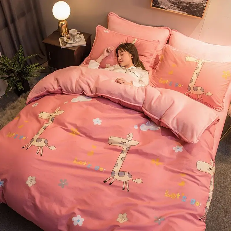 Nordicas Matrimonio Luxury Parrure Lit King Size Dekbedovertrek Jogo Roupa Bed Cotton Ropa De Cama Sheet And Quilt Bedding Set | Дом и сад
