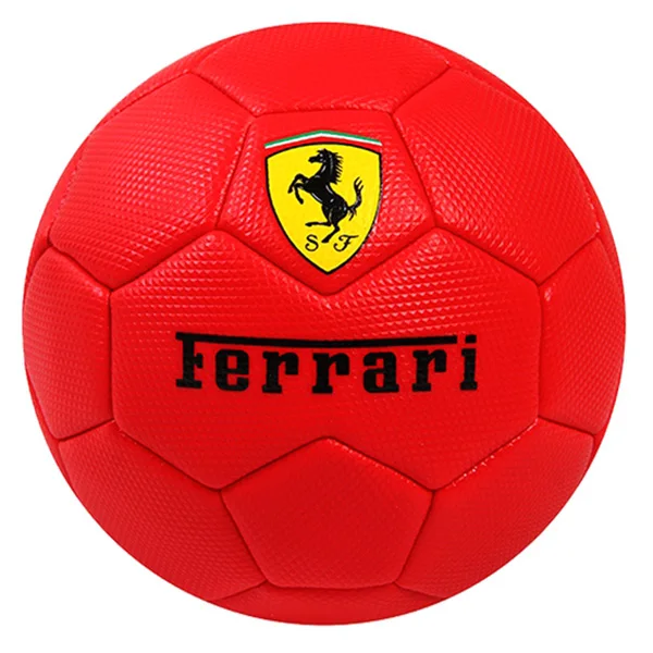 FERRARI Высококачественная ПВХ резиновая поверхность футбольный мяч машина шитье