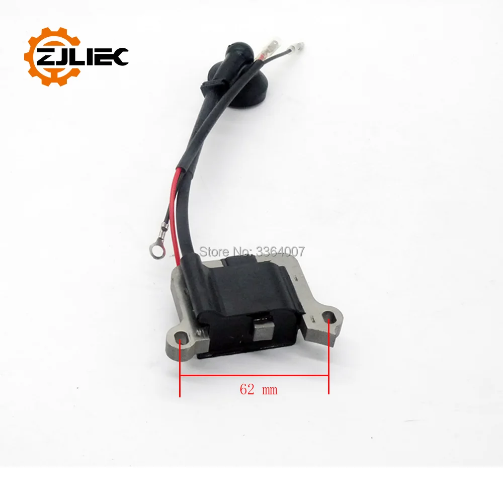 Катушка зажигания 1E48F подходит для кустореза 63cc триммера травы 48 двигателей | Отзывы и видеообзор