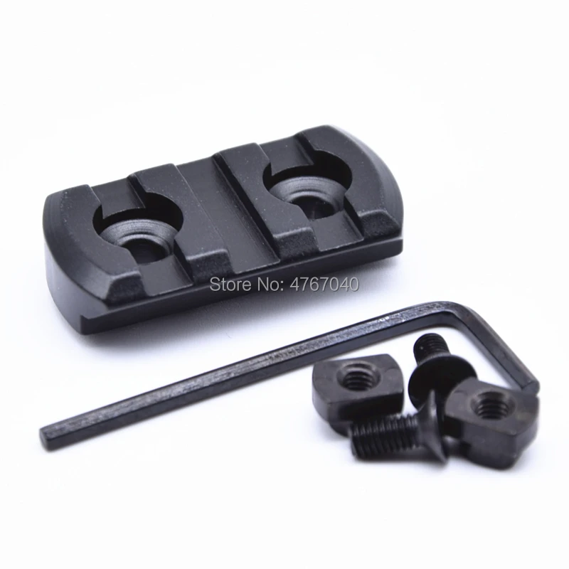 3slot Black MLOK Rail Section AR15 M4 M16 M lok Handguard 20 мм Picatinny Adapter Tactical Ultrathin rail base|Аксессуары для
