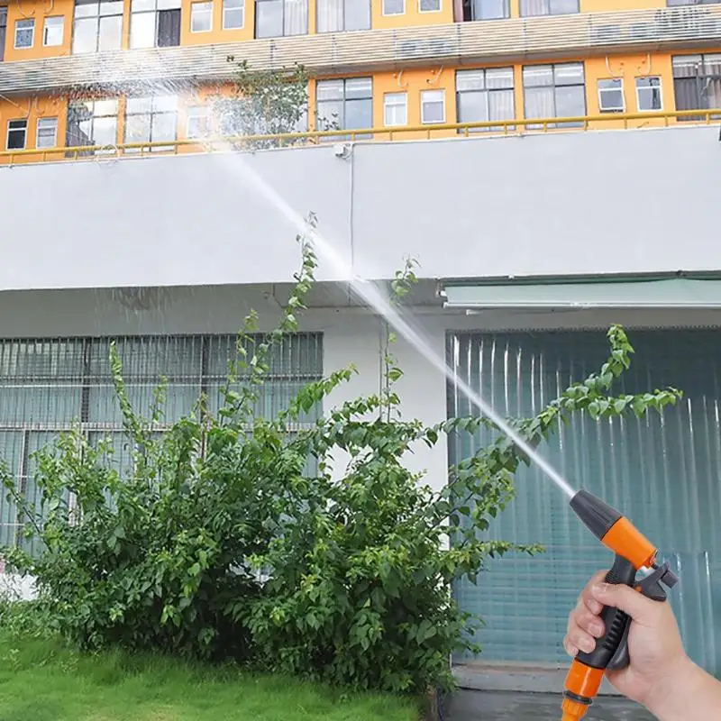 Садовый пистолет для очистки воды с 2 5 м выдвижной пружинный комплект