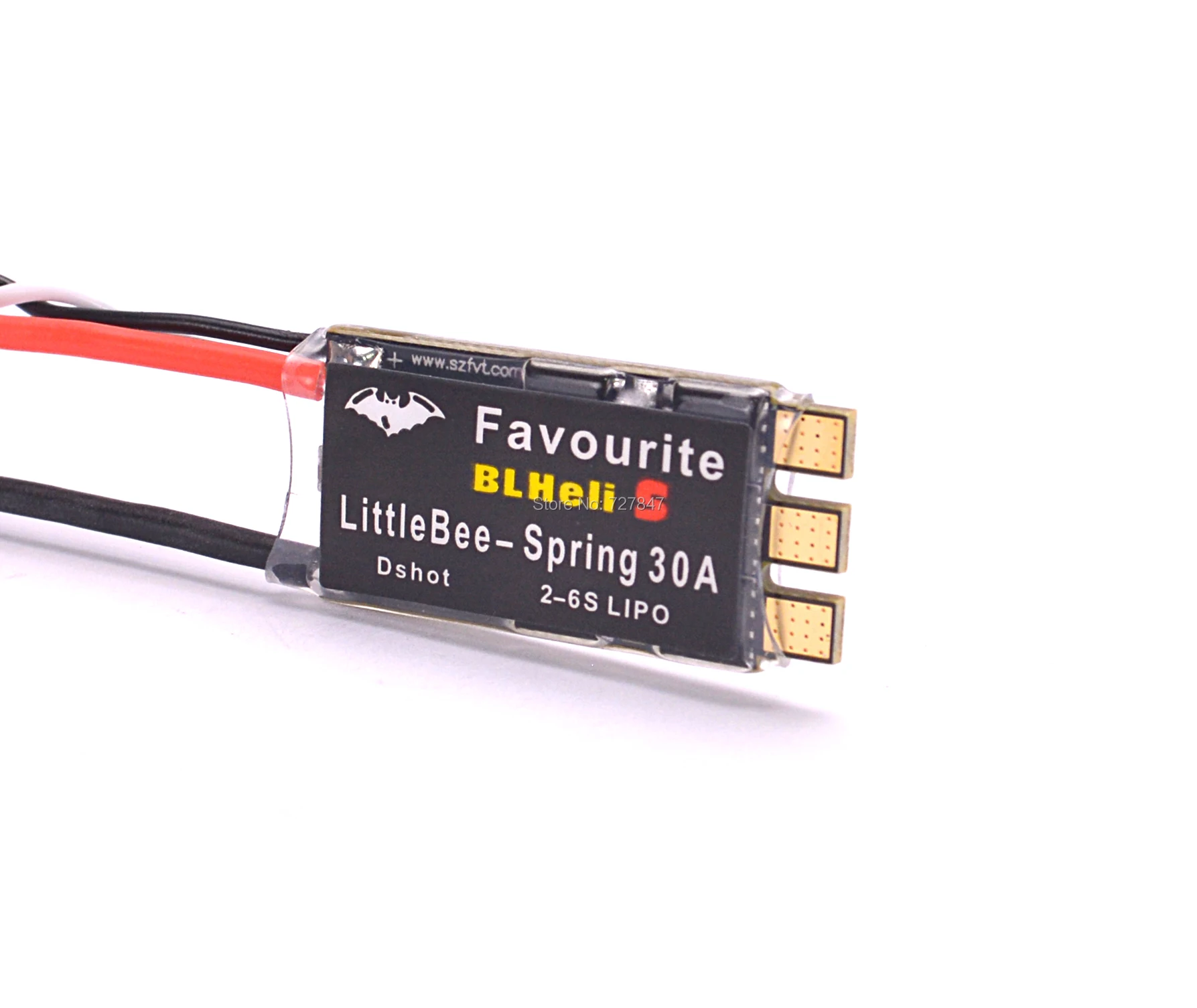 FVT Littlebee BLHeli s SPRING 30A ESC 2 6S поддерживает Mulitshot DSHOT Oneshot42 OneShot125 для мультикоптера 250 мм