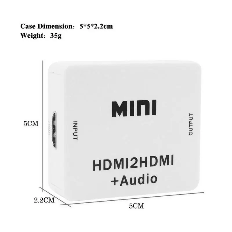 3 5 мм 1080 P HDMI к адаптер аудио конвертер разветвитель декодер экстрактор сплиттер