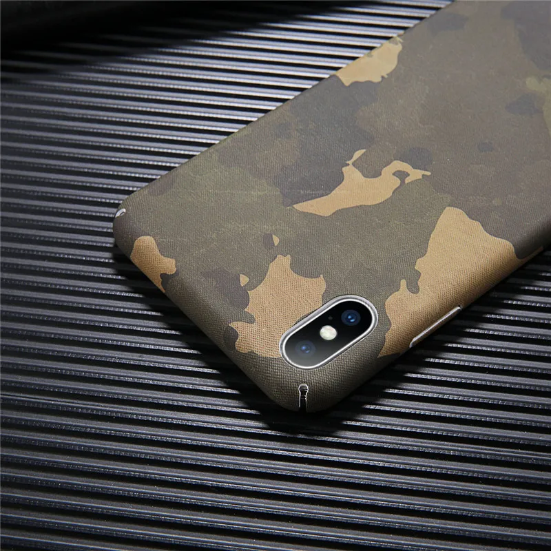 Lovebay Sports Army Green Camouflage Case For iPhone 6 6S 7 8 Plus X XR XS Max Camo Hard TPU Silicon Cover Shell Fashion Fundas |
