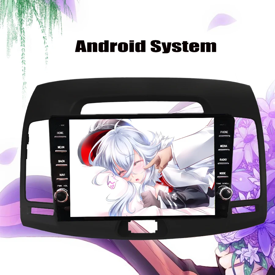 2.5D Qcta 8 Core 4 + 64G Android 10 0 автомобильный DVD плеер для Hyundai Avante Elantra 2007 2008 2011 gps навигация