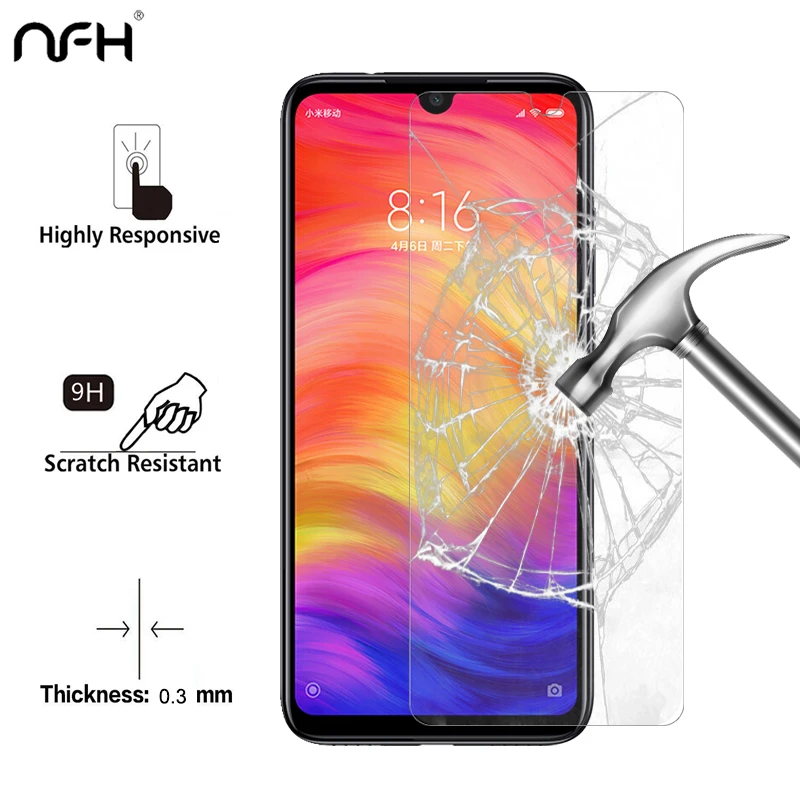 Redmi Note 8 pro 2 5 D закаленное стекло для Xiaomi 7 Защита экрана Взрывозащищенная HD пленка