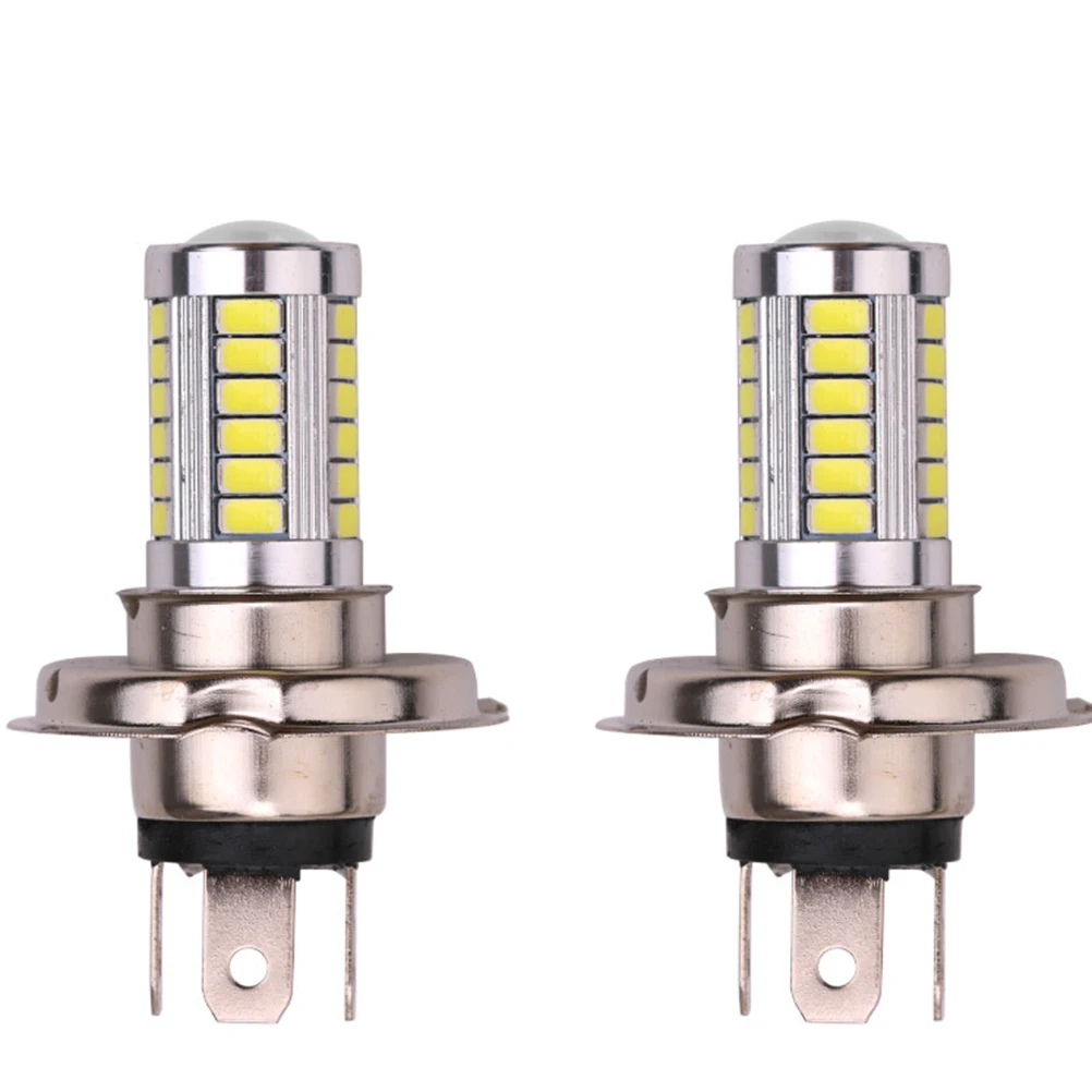 H4 5630 33SMD автомобильный мощный белый светодиодный противотуманный светильник
