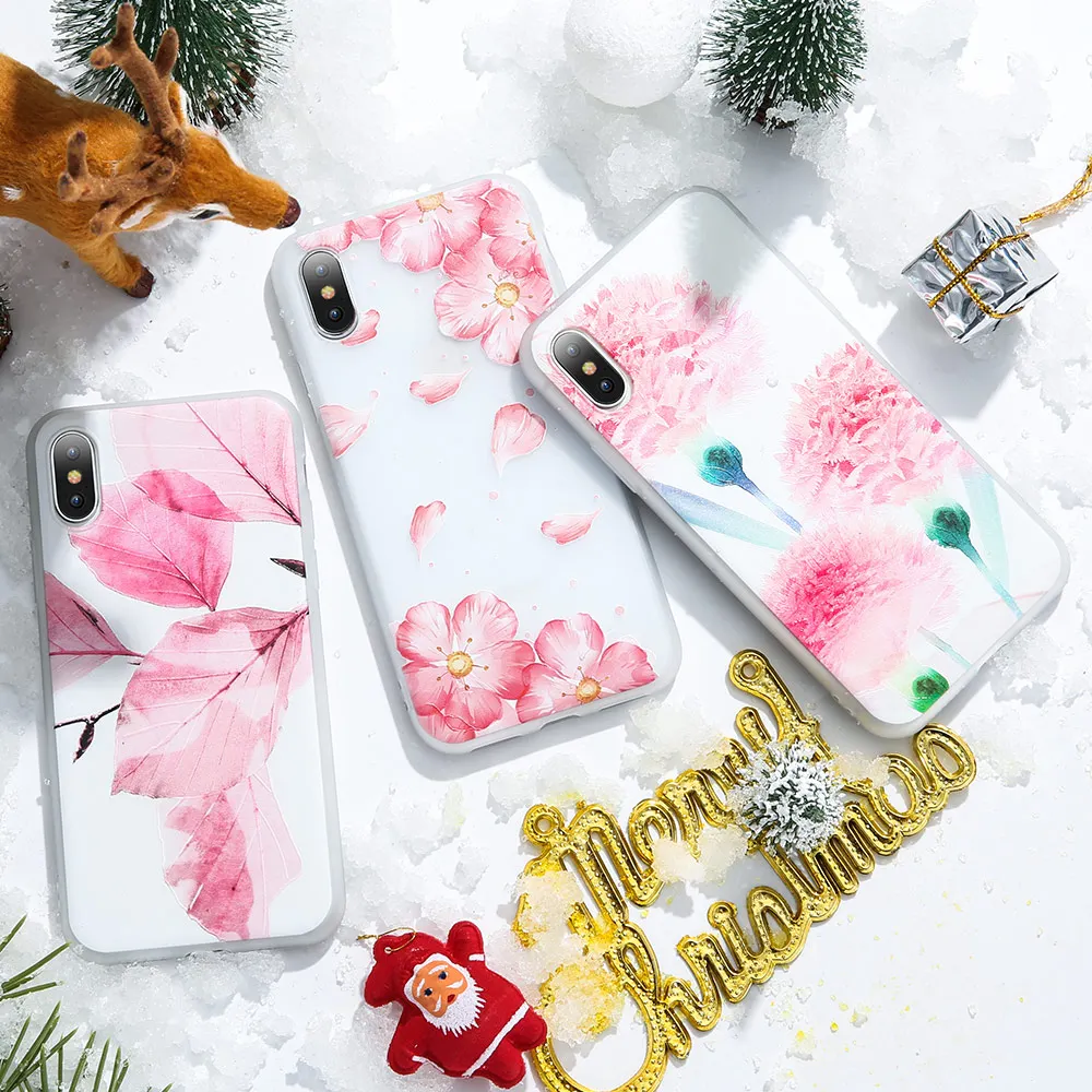 Силиконовый чехол KISSCASE 3D для iPhone 7 6 s 8 Plus 5S X Xr Max мягкий Funda |