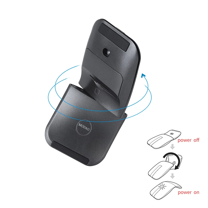 Ультратонкая складная беспроводная мышь 2 4G для Microsoft Arc Press Mouse компьютерная