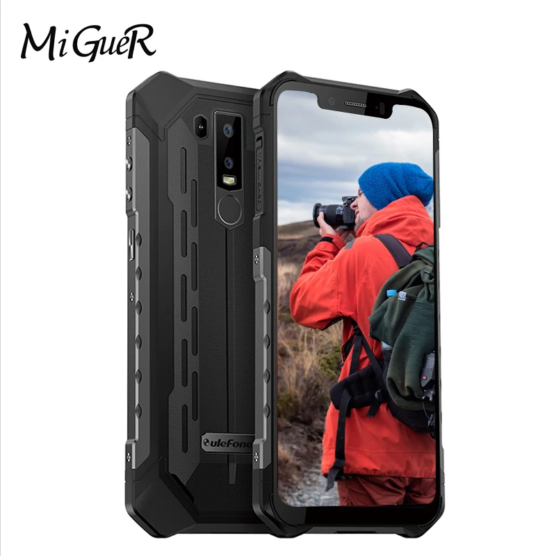 Ulefone Armor 6 IP69K 2 &quotFHD водонепроницаемый мобильный телефон Android 8 1 Helio P60 5000 мАч ГБ + 128