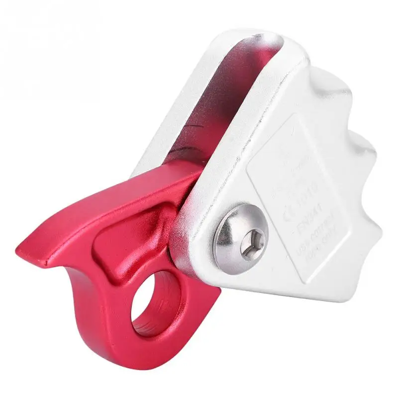 15KN алюминиевый саморезирующий стоп для спуска спасательное кольцо протектор