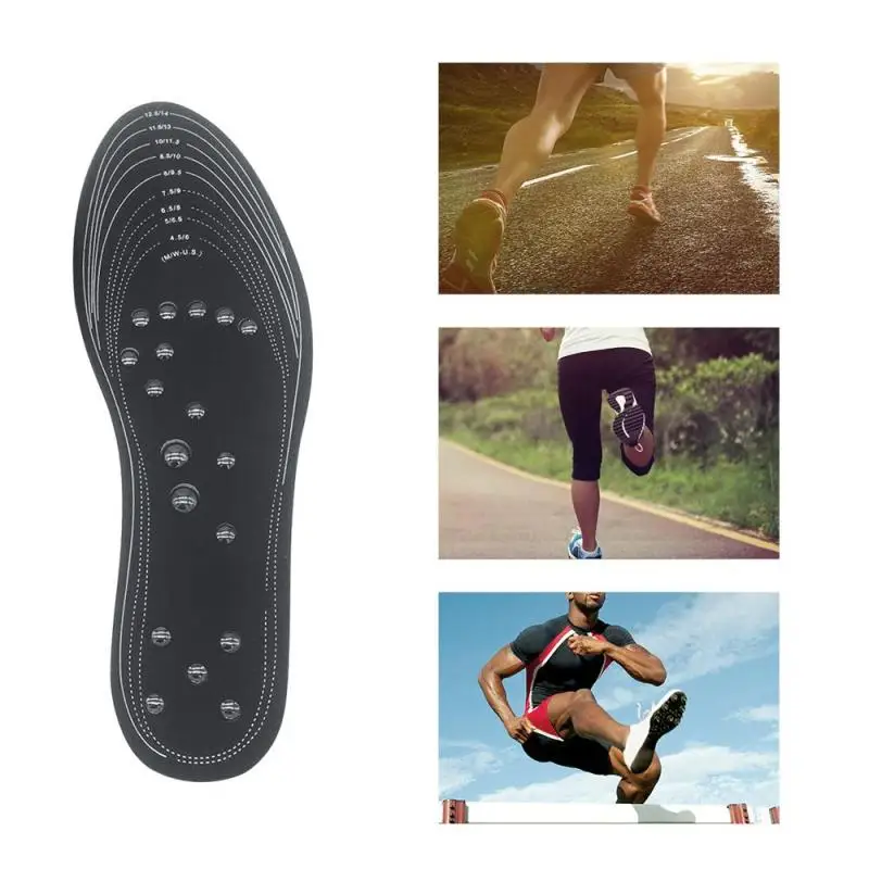 1pair New Hot Acupressure Slimming Insoles Foot Massager Magnetic Therapy Weight Loss Feet Massage relax Insole health care C2 |