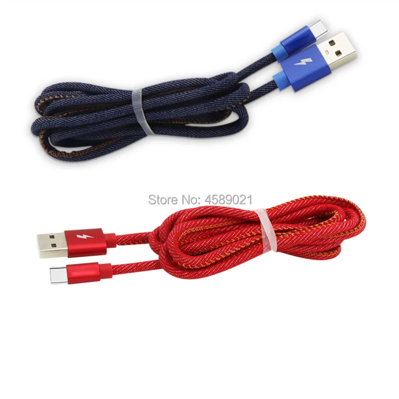 Ковбойская куртка usb type C/Micro Дата кабель для зарядки шнур данных C или Micro