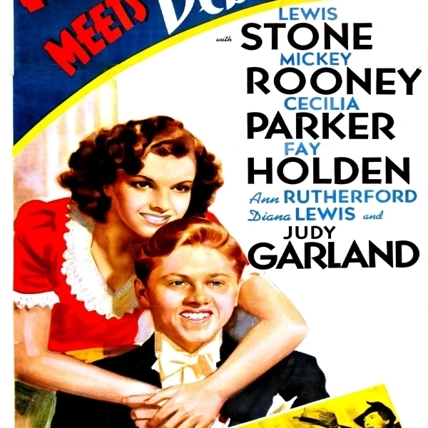 Энди Харди встречает дебютанта США плакат Джуди гирлянда Микки Руни 1938 фильм
