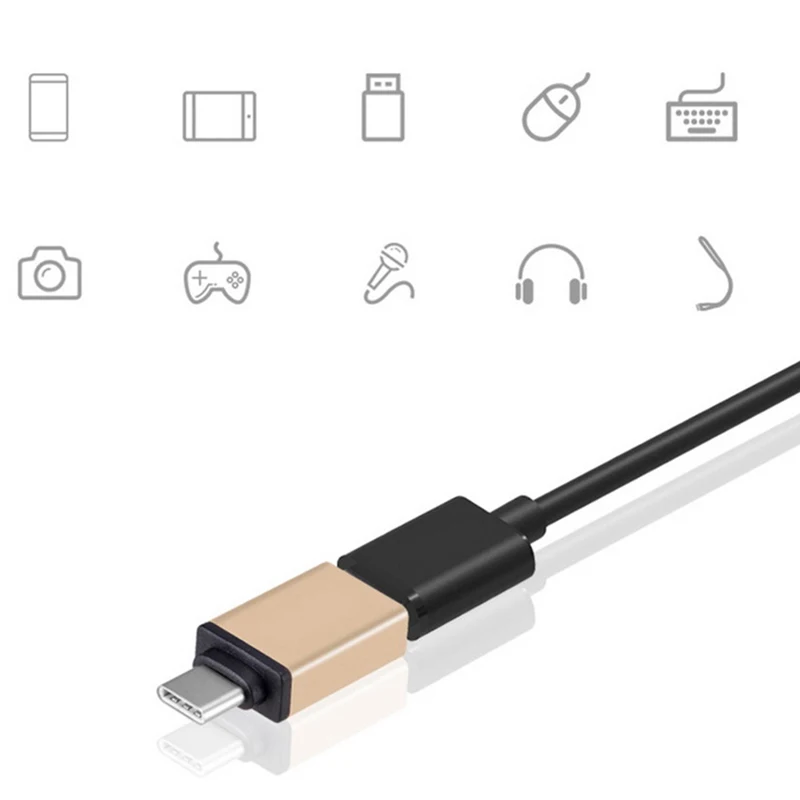 Адаптер USB 3 0 для C типа с портом Type к адаптеру OTG конвертер зарядки и синхронизации