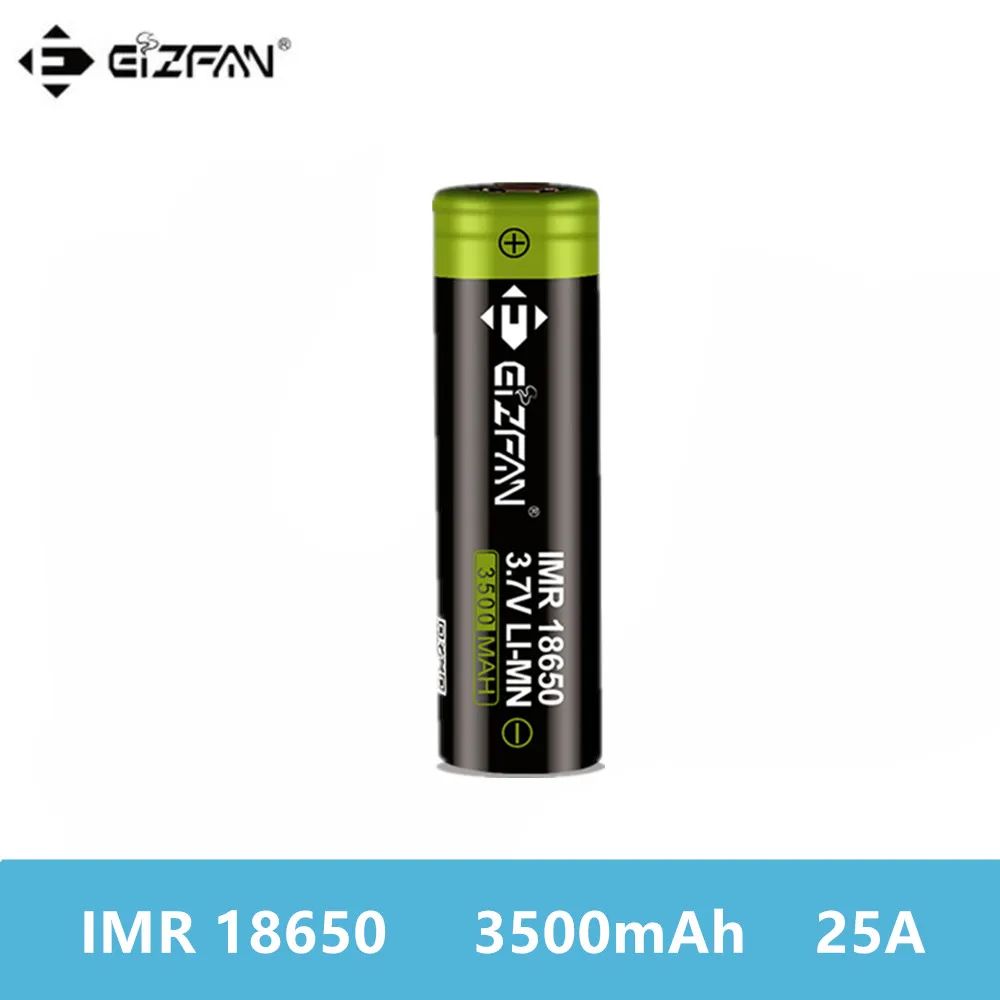 Бесплатная доставка EIZFAN IMR 18650 3500mAh 25A efan сигарета аккумуляторная батарея для Vaporesso