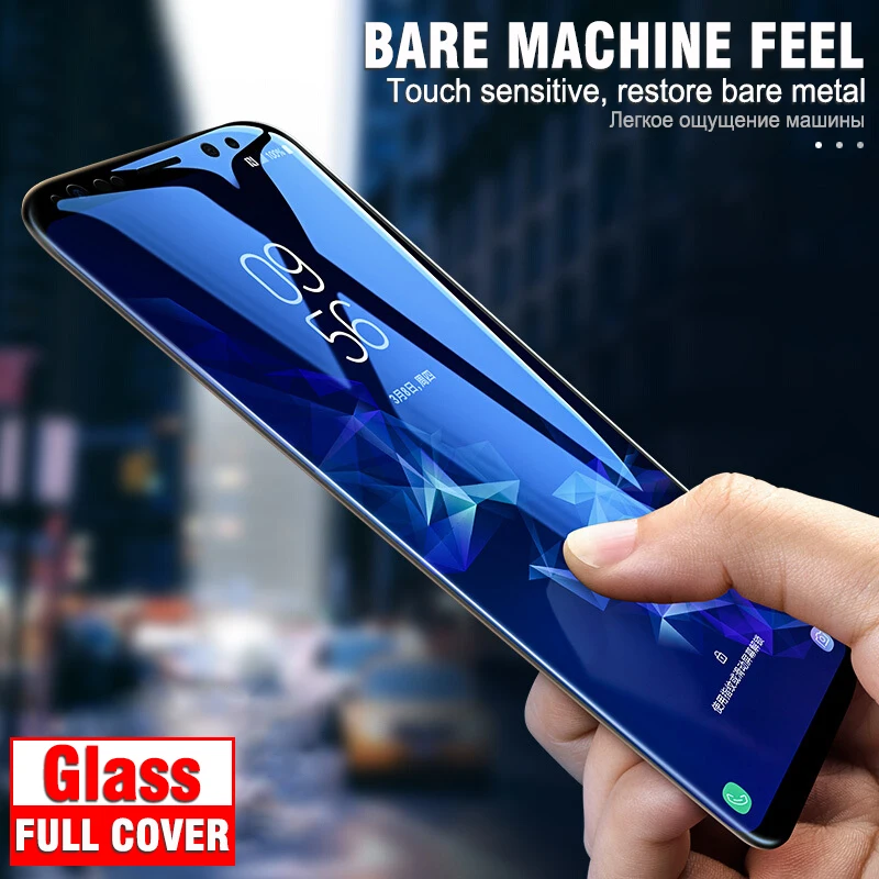 6D полный изогнутое закаленное Высокопрочное Стекло для samsung Galaxy Note 9 Note8 S9 S8 плюс