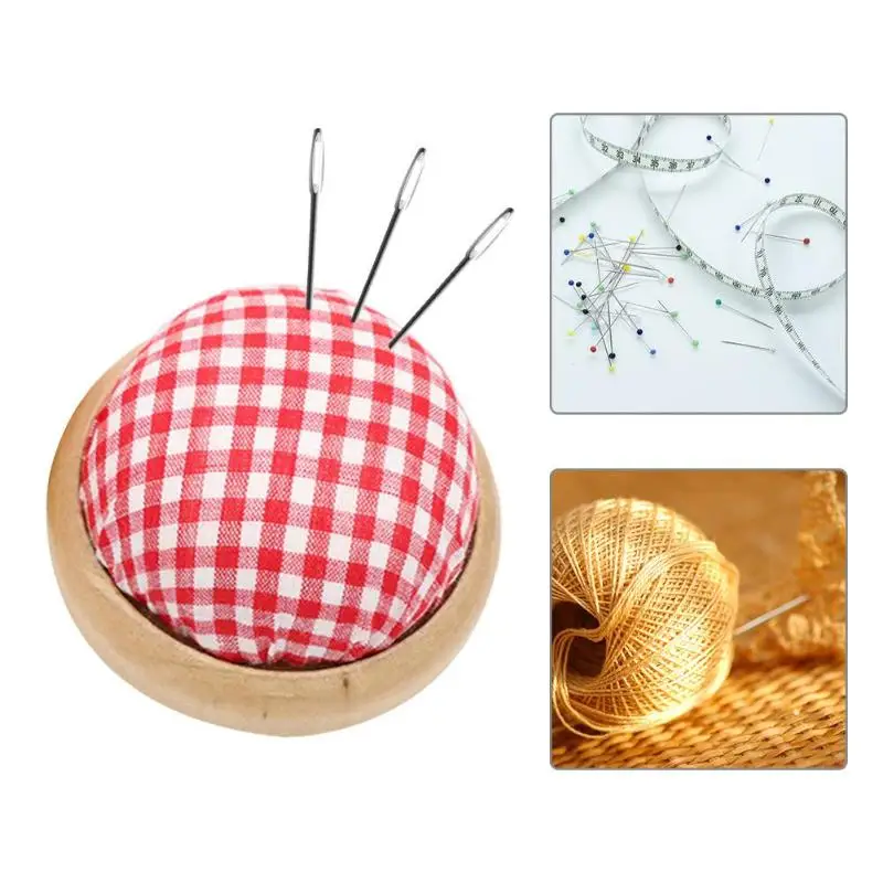 Игла DIY Pin Подушка Пена на запястье булавка пакет ручной работы вышивка крестиком