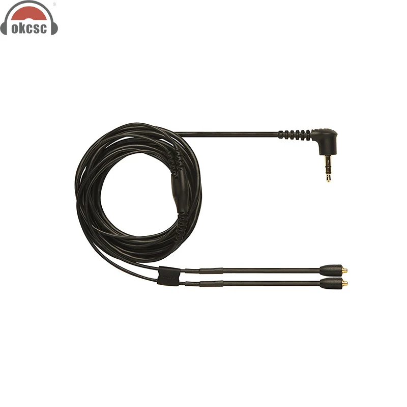 OKCSC MMCX оригинальный кабель для Shure Se215 535 846 позолоченный провод наушников