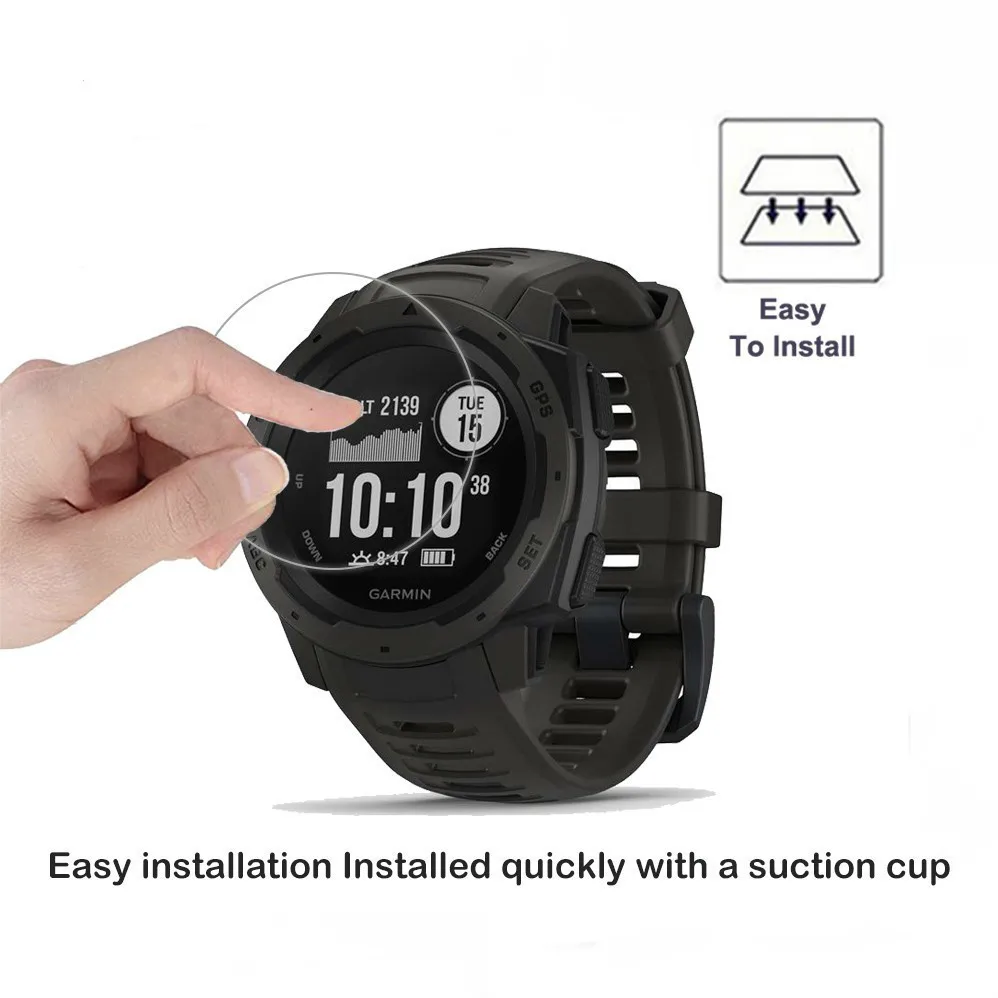 2 упаковки 0 3 мм 2.5D 9H прозрачное закаленное стекло Защита для экрана Garmin Instinct GPS