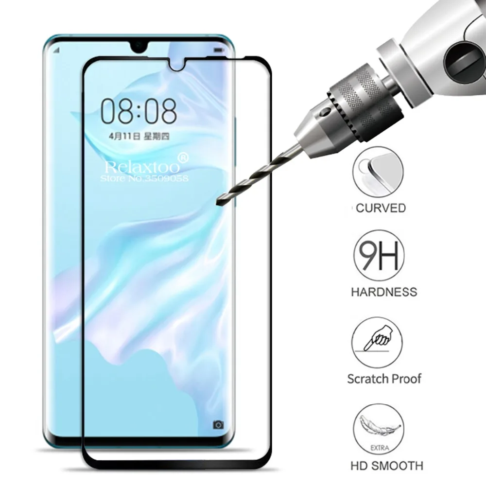 10D изогнутое закаленное стекло P30Pro P30Lite для Huawei P 30 P30 Pro Lite 30Pro 30Lite пленка защитное