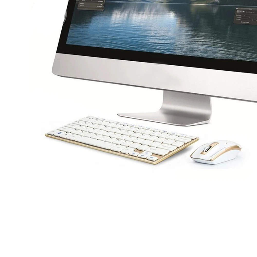 2.4Ghz Wireless Keyboard Mouse Set Mice Computer Pc Keyboards For Laptop Desktop Office Home Use | Компьютеры и офис