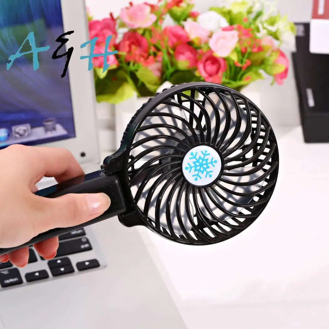 Портативный Перезаряжаемый складной мини USB вентилятор охладитель воздуха